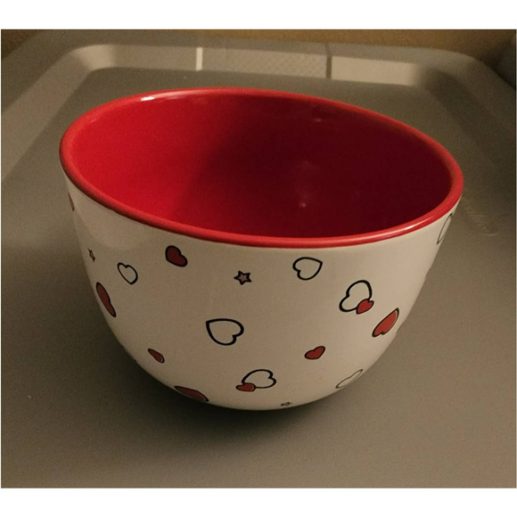 Disney Mickey & Minne " I Love U" Heart Pattern Large Mug. NWOT - Picture 4 of 5